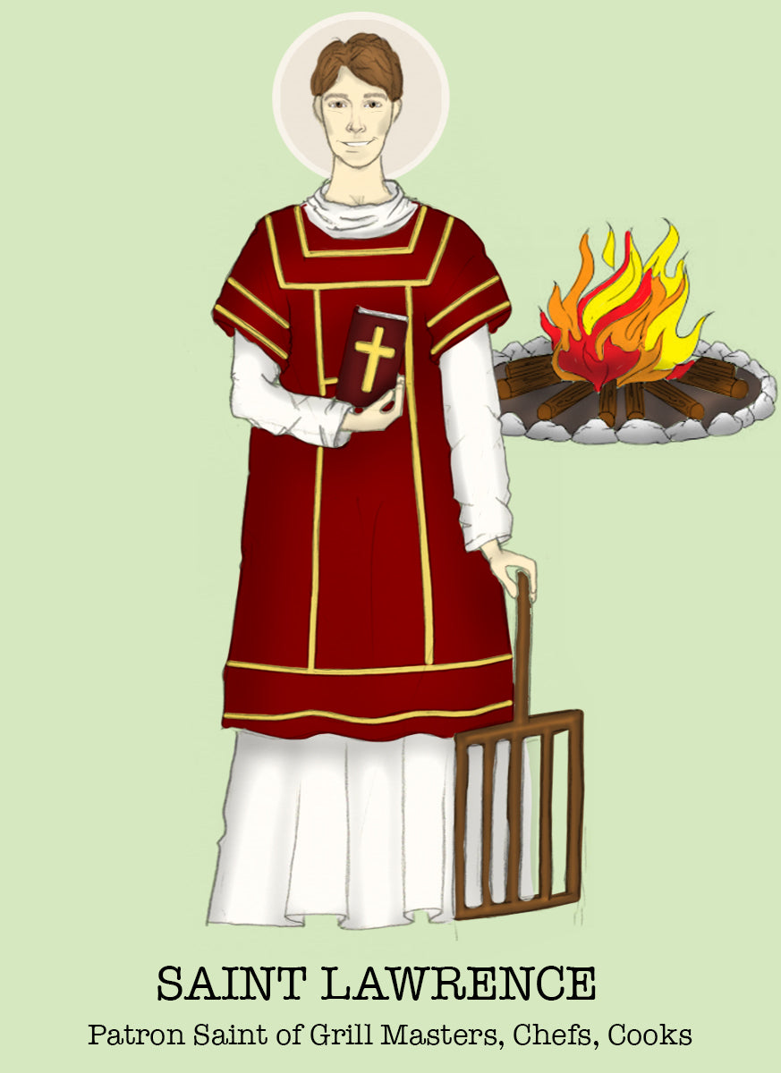 Holy Card - St. Lawrence