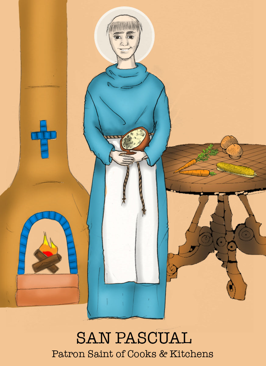 Holy Card - San Pascual