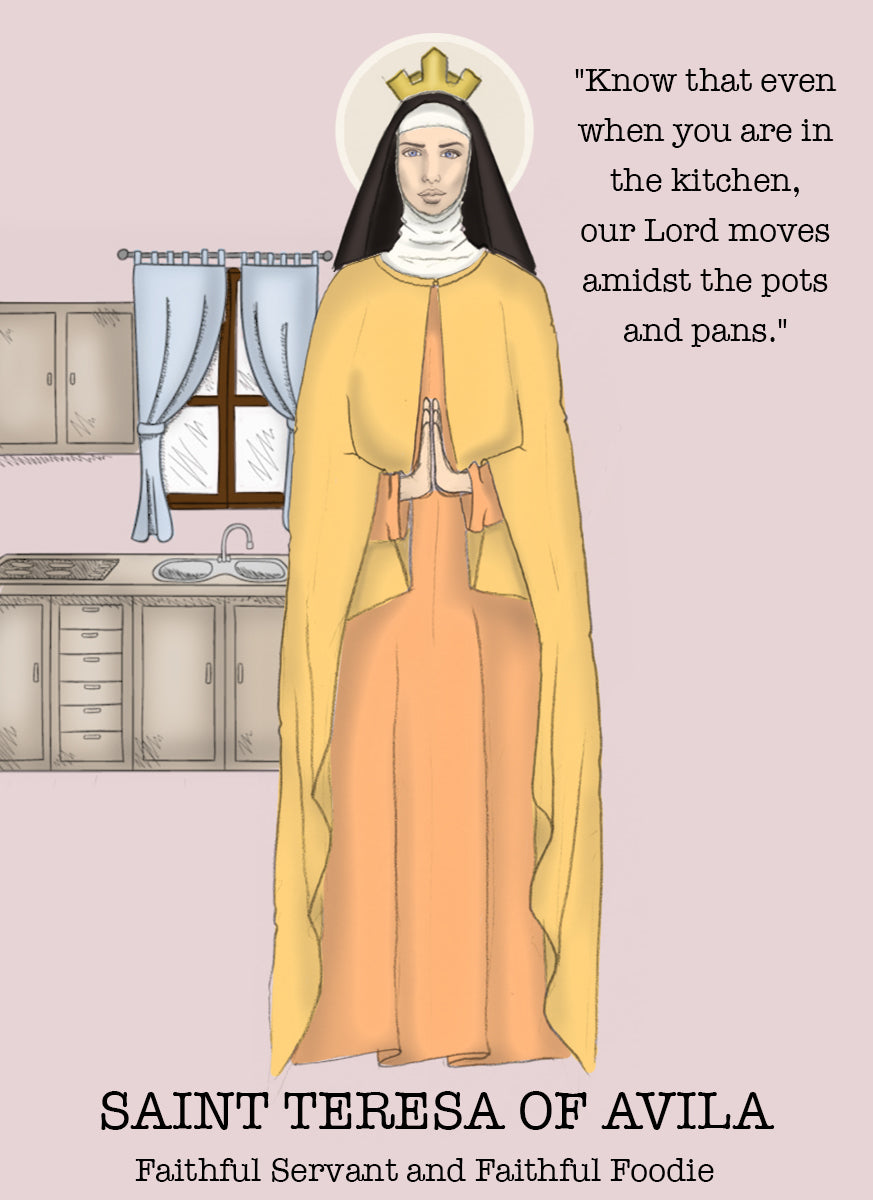 Holy Card - St. Teresa of Avila